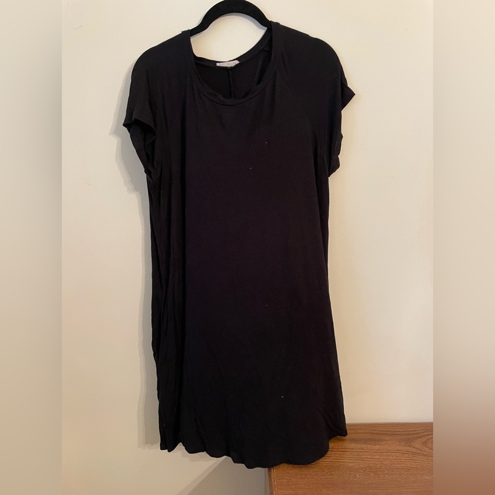 Soprano - Black Mini T-Shirt Dress